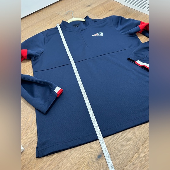 Men’s Large Nike Patriots Pullover Jacket, Sideline Coach Jacket - Picture 10 of 10